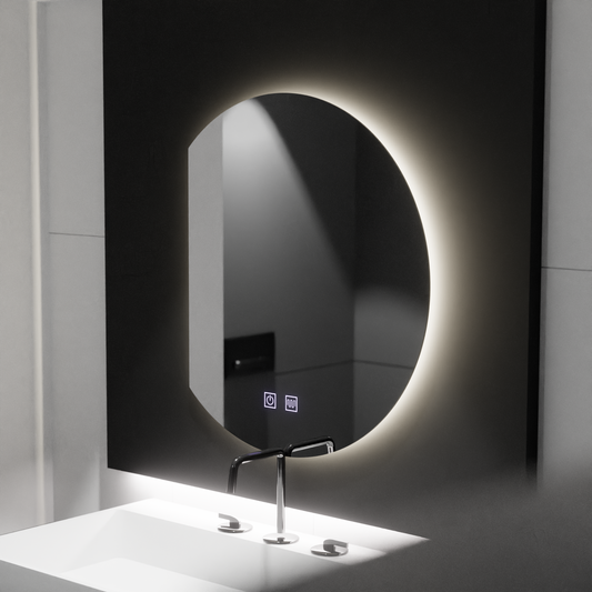 54x60 Semiluna LED Mirror - Σύστημα διάθεσης Arcana Touch Dimabil Dimabil