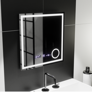 Mirror LED ορθογώνιο 60x60cm Souverain Motionglow Marcello Διάρυθμση του ρολογιού Ορόμετρο