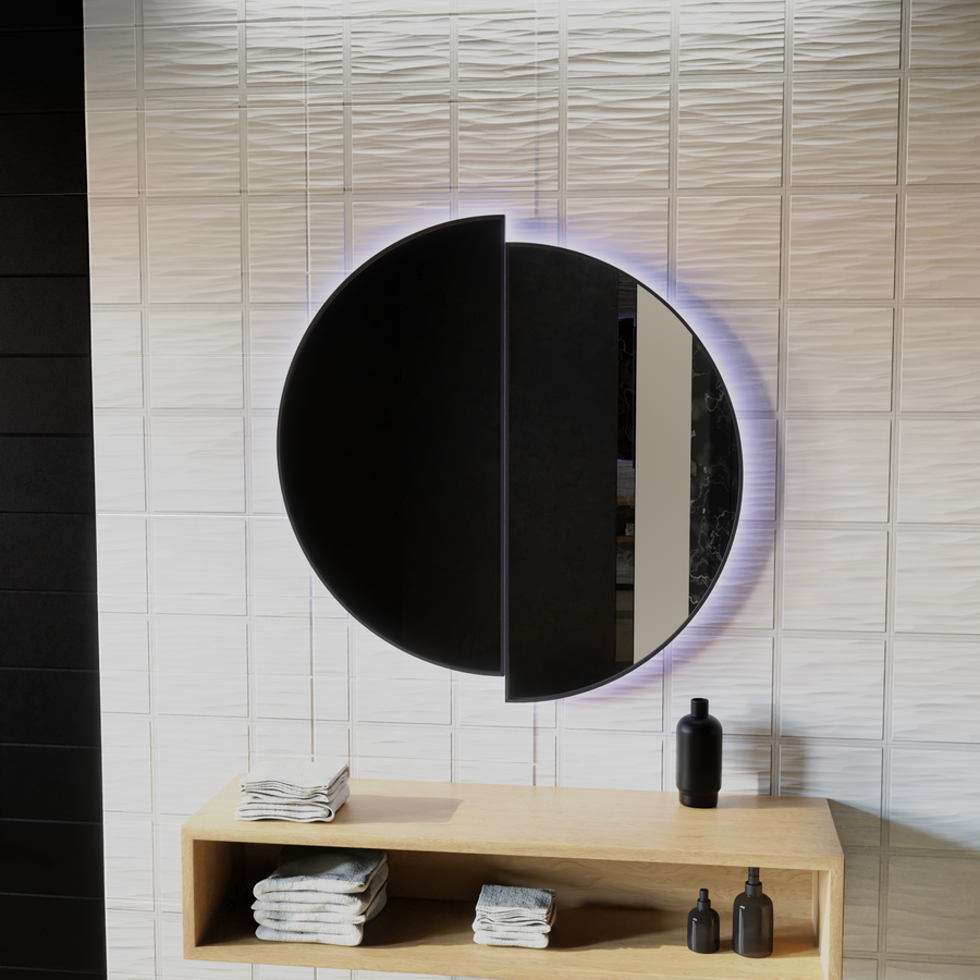 Mirror LED Touch Mariah Σύστημα διάθεσης 60x60cm