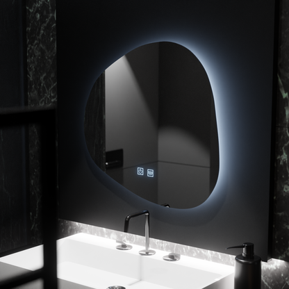 Οργανικός καθρέφτης LED 60x60cm - Duna Touch Deframe Dimable System