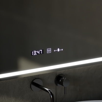 LED Touch Villay Mirror System Defrition 60x80 CM Marcello Funghi Collection