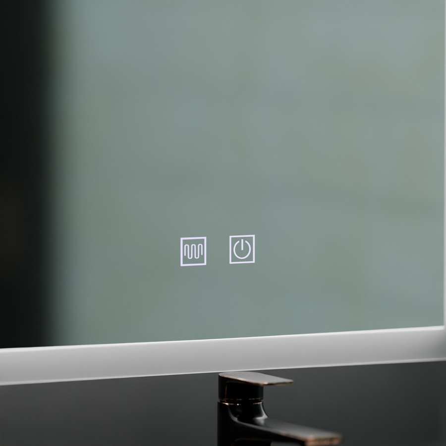 Mirror LED Touch Alecsidra System Defrition 45x60cm