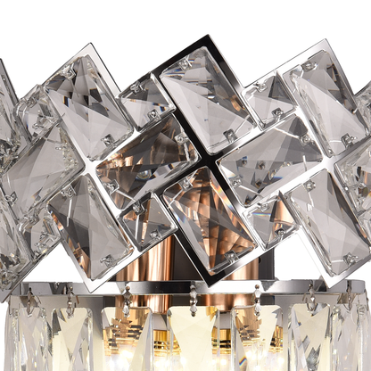 Εφαρμόστε Cristal Windsor, 2x E27, Shiny Chrome