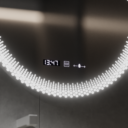 60cm στρογγυλό καθρέφτη LED - Σύστημα αφής Stellaire Άγνωστο απενεργοποίηση