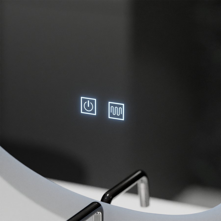 Οργανικός καθρέφτης LED 80x60cm - Fluido Touch Deframe Dimable System
