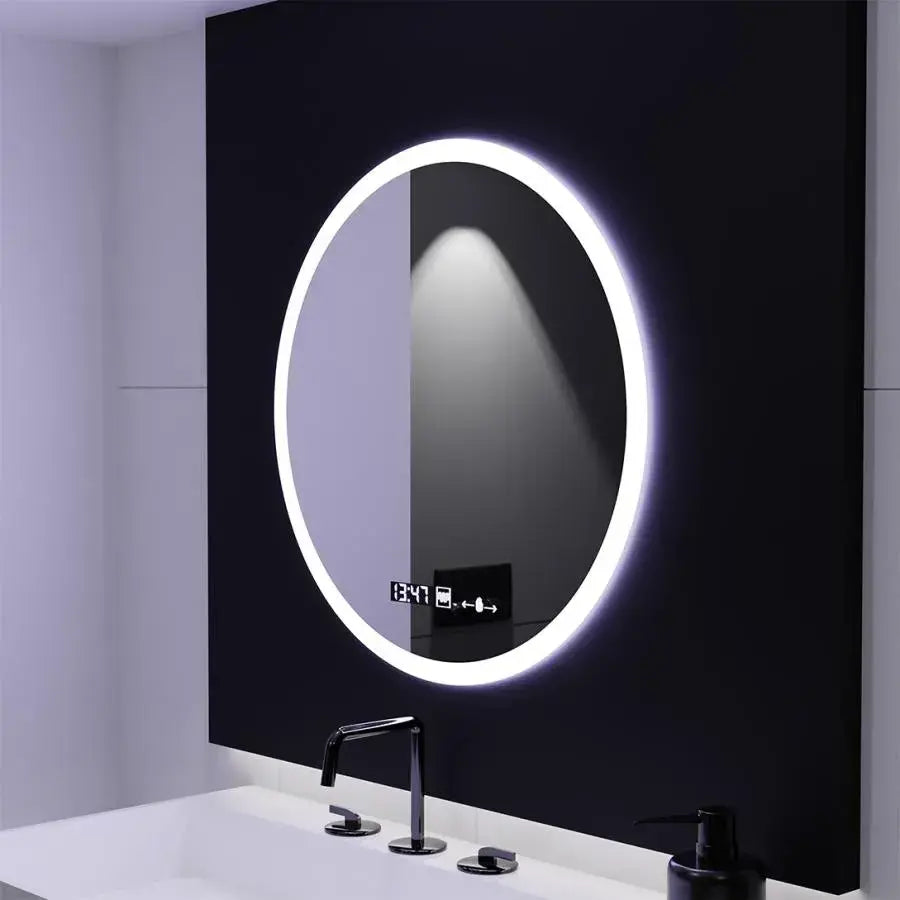 Mirror LED Γύρος 70cm Elysee Motionglow Marcellow Dimable Rock Ofcaminging System