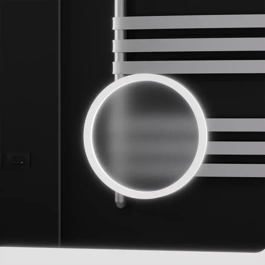 Mirror LED ορθογώνιο 120x80cm Souverain Motionglow Marcello Αποστολικό Σύστημα Ρολόι & Dimable Cosmetic Terometer