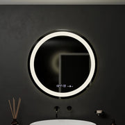 60cm στρογγυλό καθρέφτη Celeste Motionglow Marcello Dimable Clock Defrition System