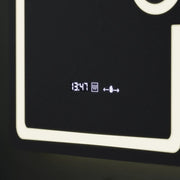 Mirror LED ορθογώνιο 60x80cm Eclat Motionglow Marcello System Defrosting System Thermometer & Clock Cosmetics Dimable