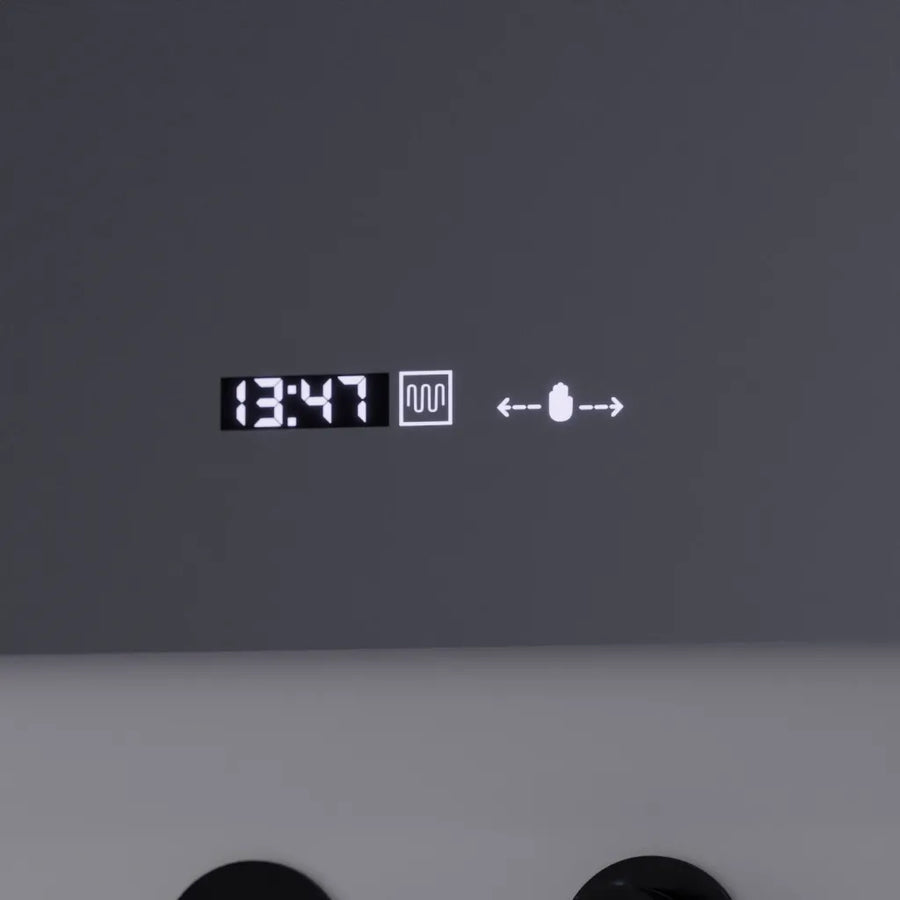 Mirror LED ορθογώνιο 80x60cm Precision Motionglow Marcello Distrash Rock System
