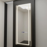 Mirror LED ορθογώνιο 60x150cm Alessia Sensor Radar Marcello Ρολόι και θερμόμετρο Dimable