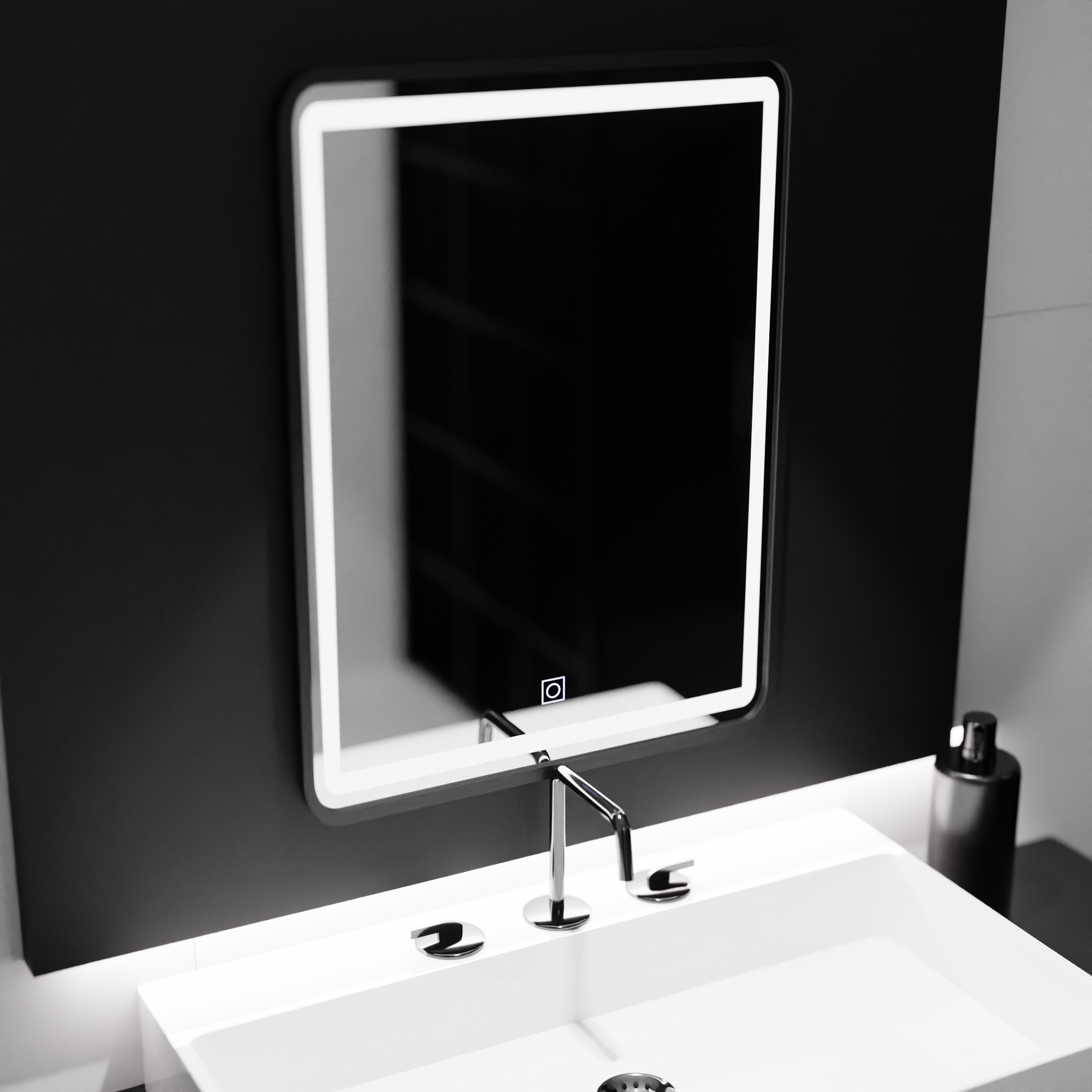 Mirror LED ορθογώνιο 60x80cm Ombe Basic Touch