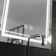 Mirror LED ορθογώνιο σύστημα 50x70cm Touch Koven Koven Disabling System
