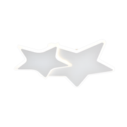 Emelian LED Lust με τηλεχειριστήριο 57W Ακρυλικό και μέταλλο κρύο/ζεστό/λευκό ουδέτερο λευκό με μαύρο