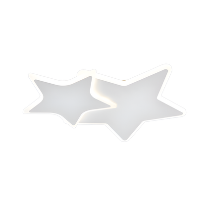 Emelian LED Lust με τηλεχειριστήριο 57W Ακρυλικό και μέταλλο κρύο/ζεστό/λευκό ουδέτερο λευκό με μαύρο