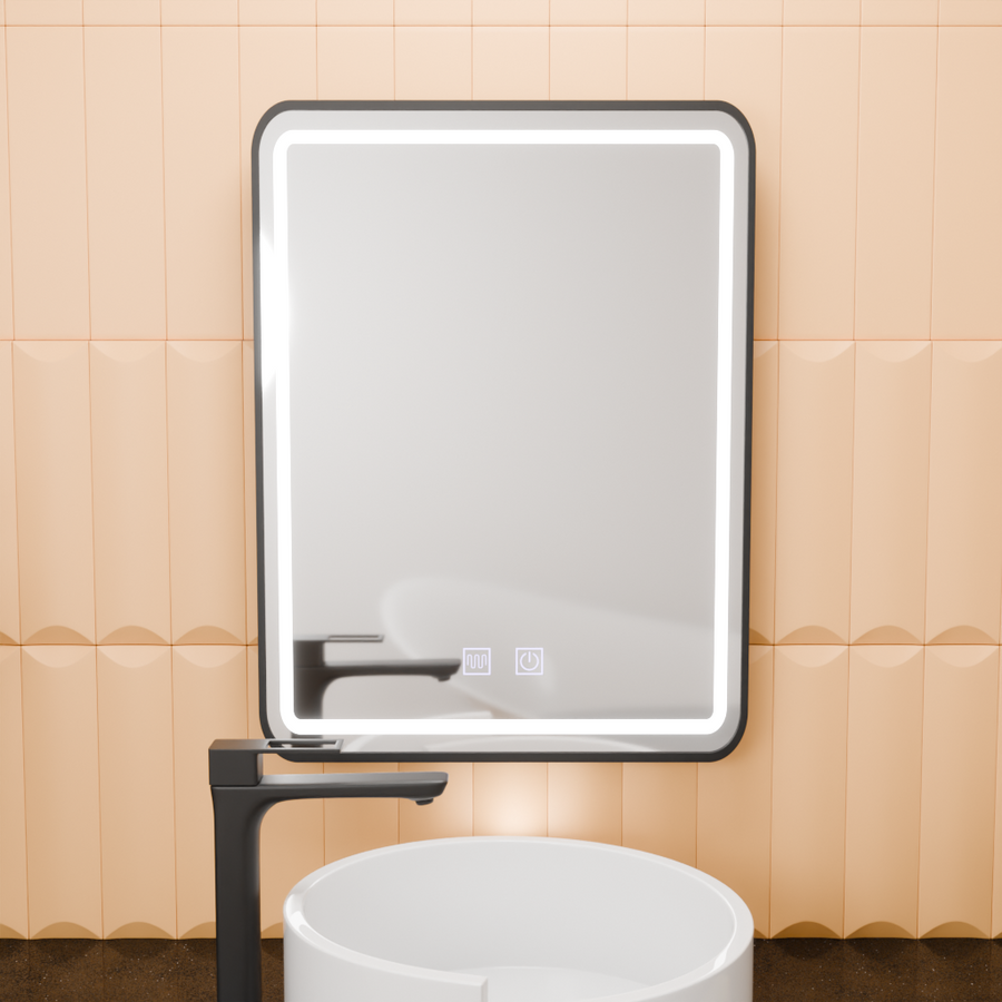 Mirror LED ορθογώνιο 45x60cm Taglio Touch System Disfigure
