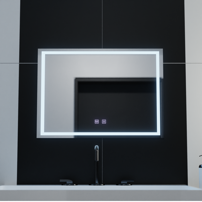 Mirror LED ορθογώνιο 70x50cm Touch Umbria System Disrosting