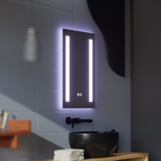 Ορθογώνιος καθρέφτης LED, 50x70cm, C206S/50X70 Touch, Demister System, Dimmable