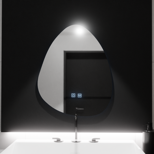 Οργανικός καθρέφτης LED 80x60cm - Fluido Touch Deframe Dimable System