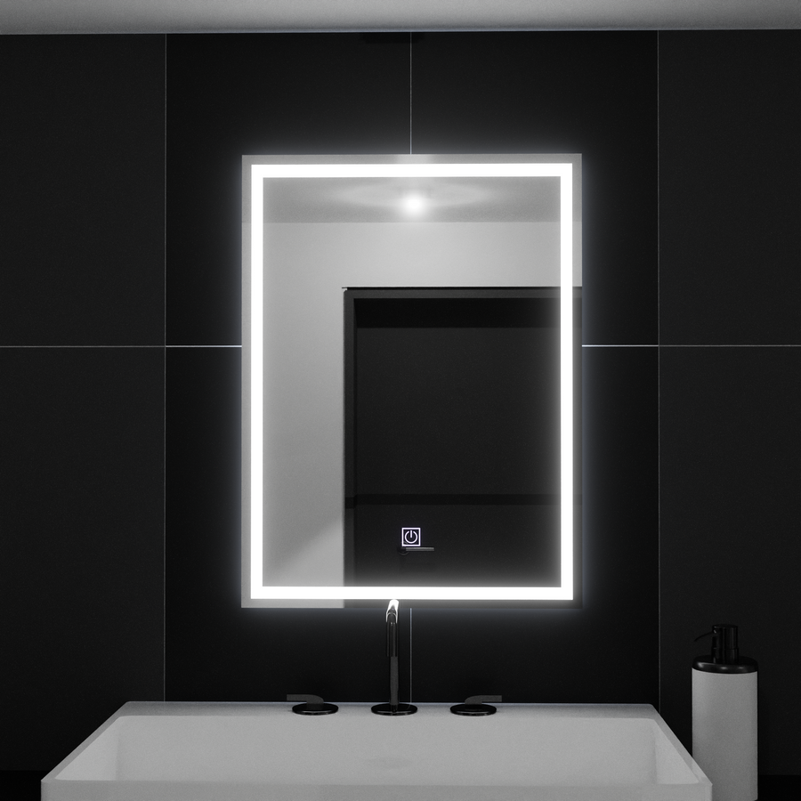 Ορθογώνιο καθρέφτη LED 60x80cm Basic Touch
