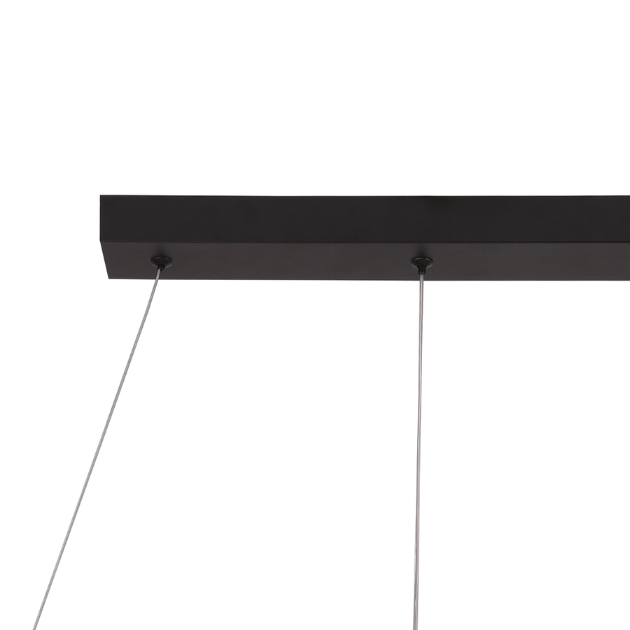 Κρεμαστός ακρυλικός πολυέλαιος LED LT761/3GD, Φως 3000/4000/6000K, Λευκός, Ρυθμιζόμενο ύψος