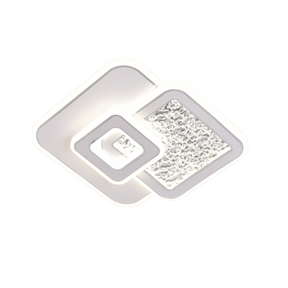 LED LED LED Kompacic Quadrant, 36W, 3 τετράγωνα, κρύο/ζεστό/ουδέτερο φως, λευκό