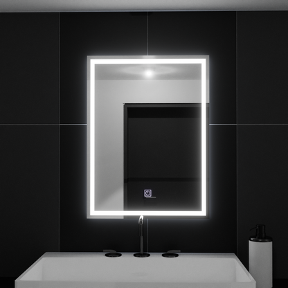 Mirror LED ορθογώνιο πλαίσιο 50x70cm Basic Touch