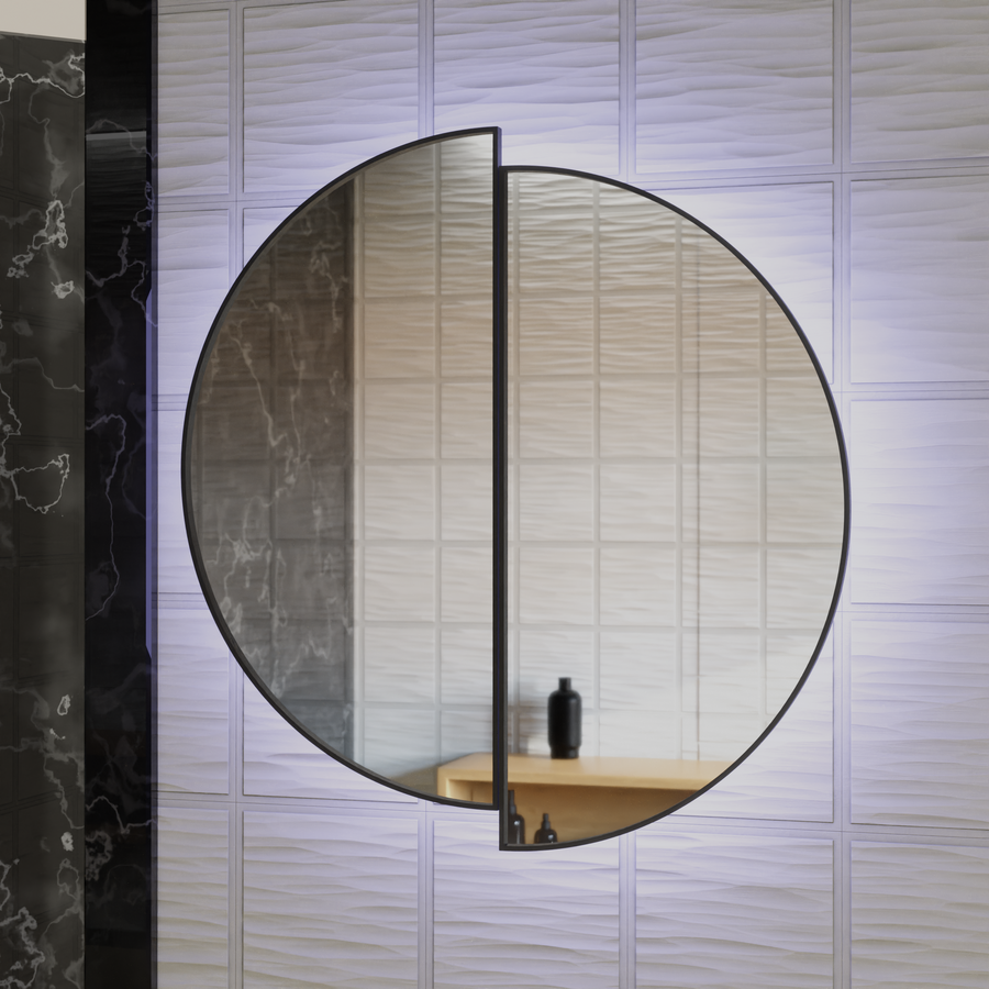 Mirror LED Touch Mariah Σύστημα διάθεσης 60x60cm