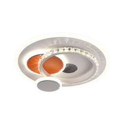 LED LED Heliox, 43W, 4 κύκλοι, κρύο/ζεστό/ουδέτερο φως, λευκό