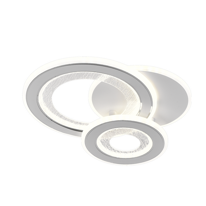 LED LED Nyxora Circo, 36W, 3 κύκλοι, κρύο/ζεστό/ουδέτερο φως, λευκό