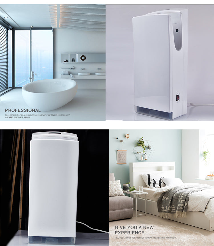 Στεγνωτήριο με αισθητήρα, 1200W, λευκό, πλαστικό, FL/2020