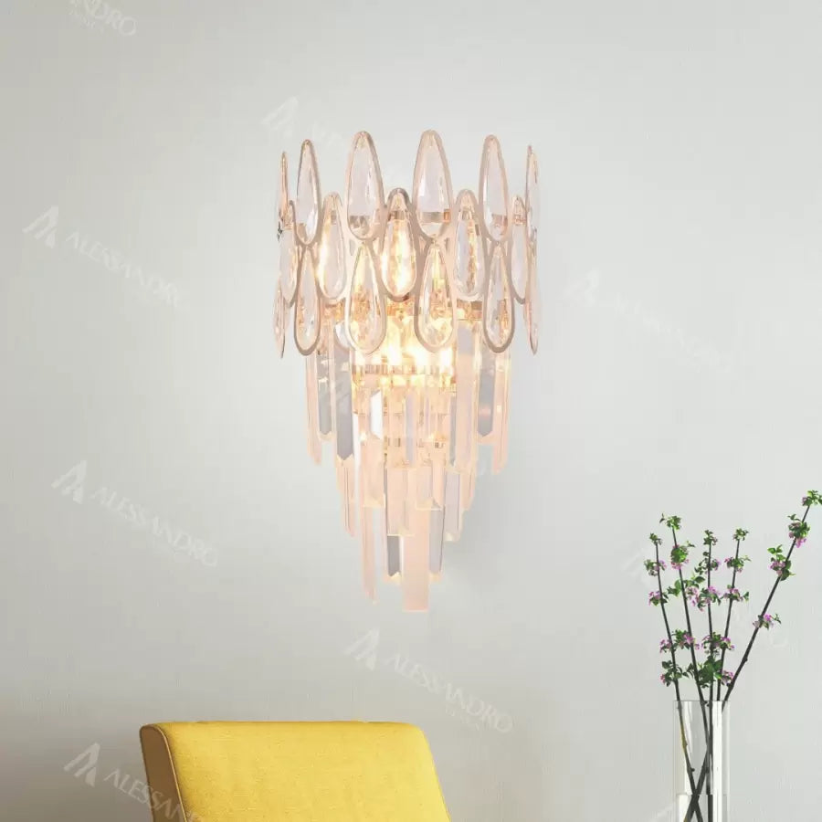 Εφαρμόστε Crystal Arzu 2x E27 Gold