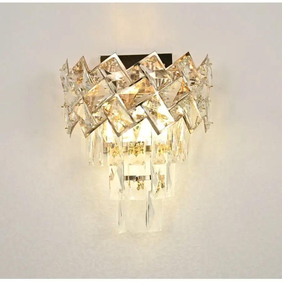 Εφαρμόστε Crystal Windsor, 2x E27, γυαλιστερό χρυσό