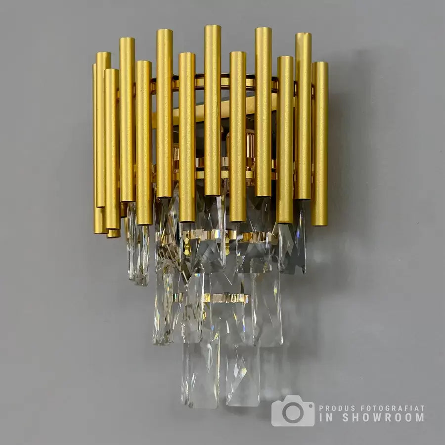 Εφαρμόστε Crystal Izabella 2x E14 Gold