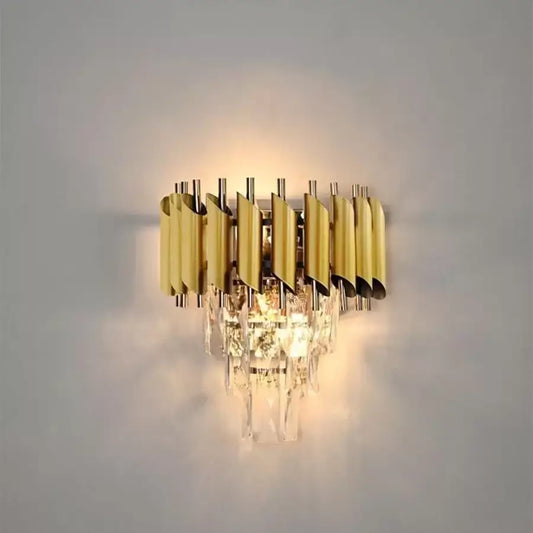 Εφαρμόστε Crystal Roy 2x E27 Gold