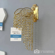 Εφαρμόστε Crystal Sapphire 1x E27 Gold