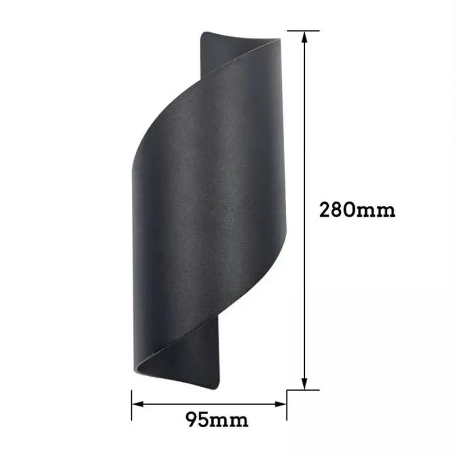 Εφαρμόστε εξωτερική Angela, 10W, Black
