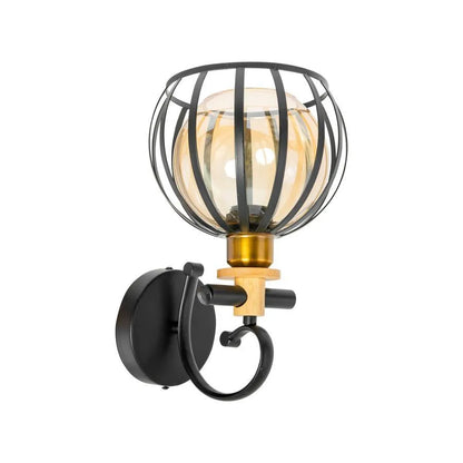 Εφαρμόστε Junda, 1*E27, Metal, Black