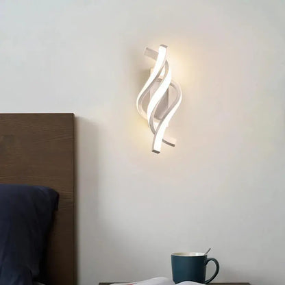 Εφαρμόστε LED Reid 20W Wavy Cold/Hot/Neutral Metal and White Silicone