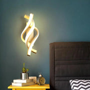 Εφαρμόστε LED Reid 20W Wavy Cold/Hot/Neutral Metal and White Silicone