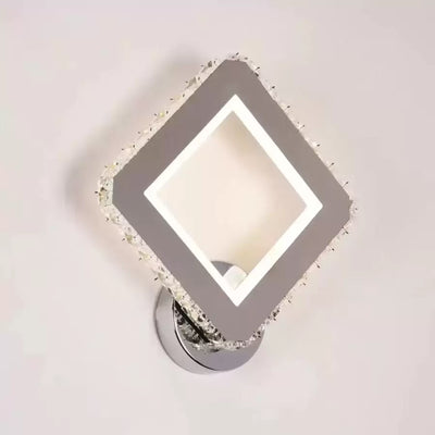 Εφαρμόστε LED Crystal Santana 34W ασήμι