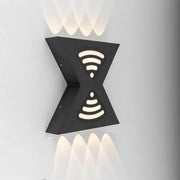 Εφαρμόστε retelis εξωτερική λυχνία LED, 12W, μέταλλο, μαύρο
