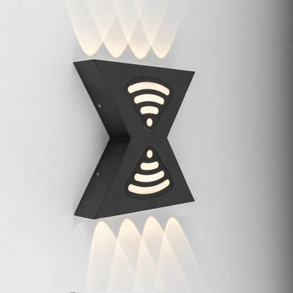 Εφαρμόστε retelis εξωτερική λυχνία LED, 12W, μέταλλο, μαύρο