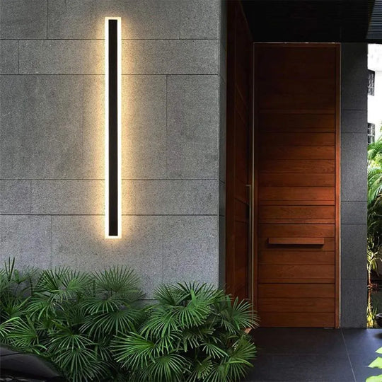 Φωτιστικό τοίχου LED εξωτερικού χώρου Salma, 12W, IP65, Metal, Μαύρο Φωτιστικό τοίχου εξωτερικού χώρου Προεπιλεγμένος τίτλος Alessandro Design