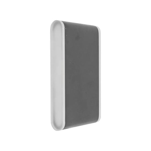 Εφαρμόστε εξωτερικό LED Velsi, 12W, Metal, Black