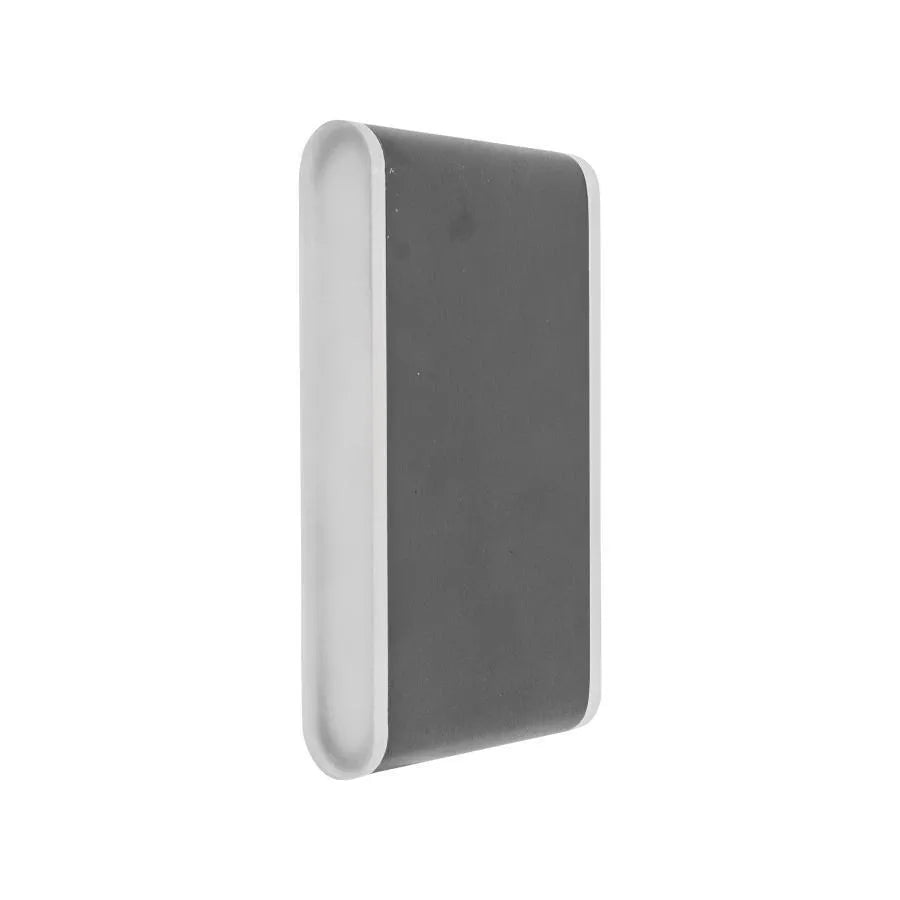 Εφαρμόστε εξωτερικό LED Velsi, 12W, Metal, Black