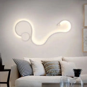 Εφαρμόστε LED Deborah 38W Διακοσμητικό φως/ζεστό/ουδέτερο μέταλλο και λευκή σιλικόνη