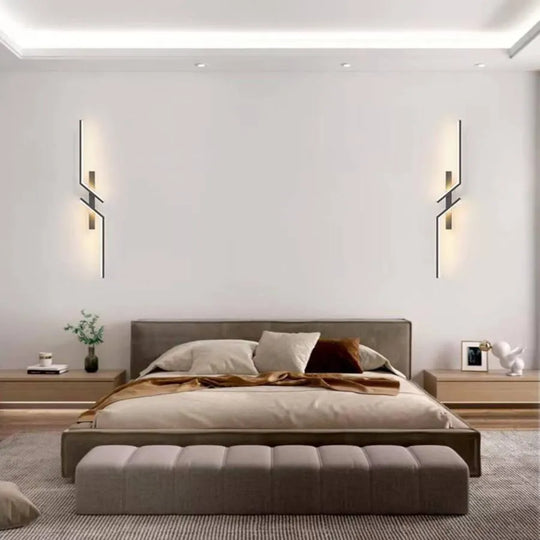 Επιτοίχιο φωτιστικό LED Elliana 18W Λευκό Μαύρο Φωτιστικά εσωτερικού χώρου Προεπιλεγμένος τίτλος Alessandro Design