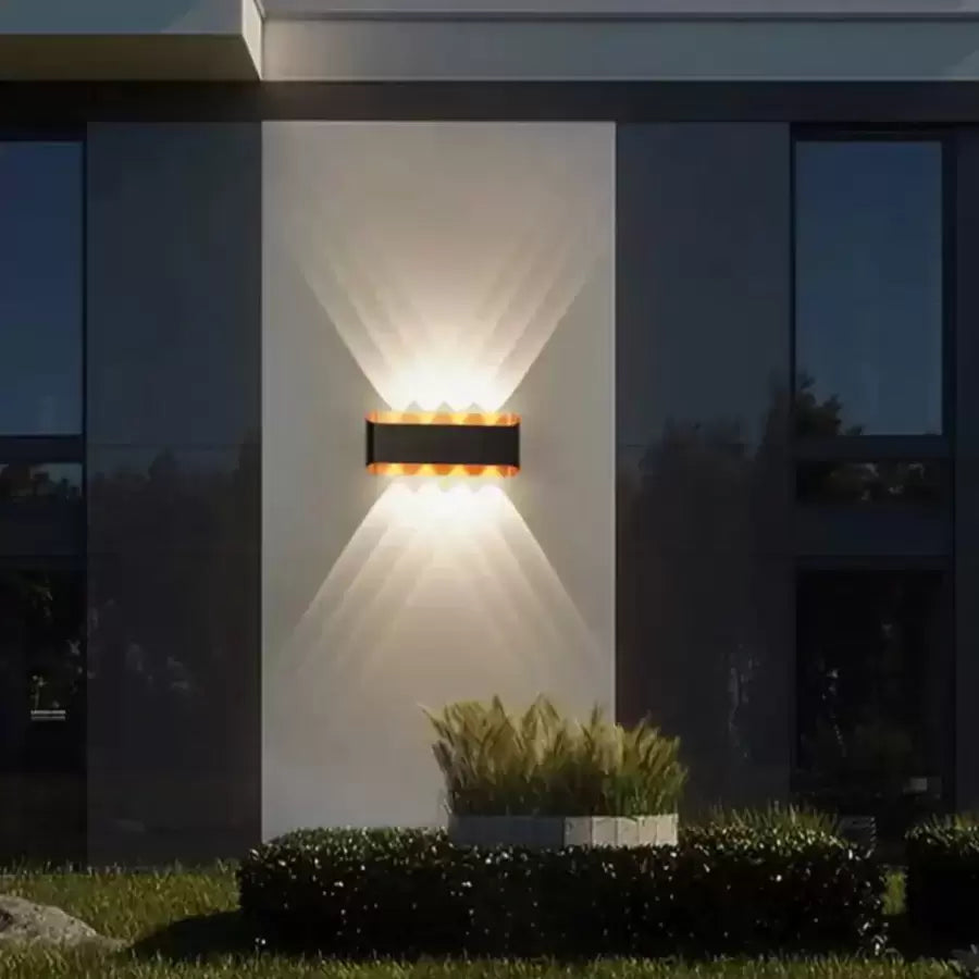 Εφαρμόστε LED OUTER LED Elliot 8W Black Gold