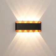 Εφαρμόστε LED OUTER LED Elliot 8W Black Gold